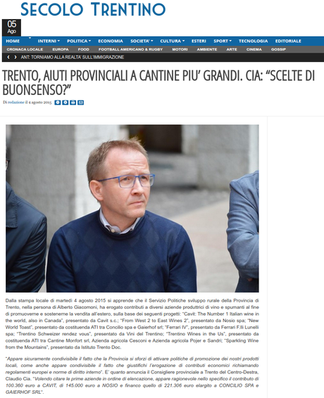 Fondi per i paesi terzi: aiuti di stato? Cia interroga