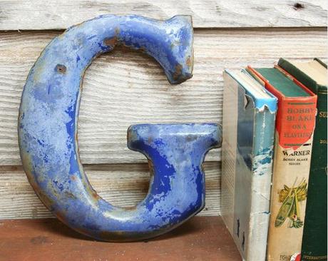 Arredare casa con le lettere vintage: il lettering