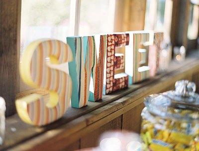 Arredare casa con le lettere vintage: il lettering