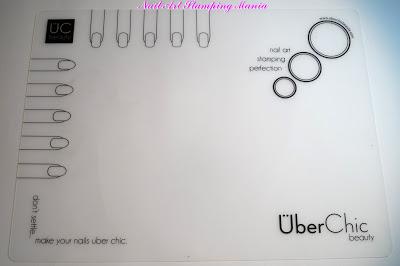 The UberChic Beauty  Uber Mat - Swatches and Review