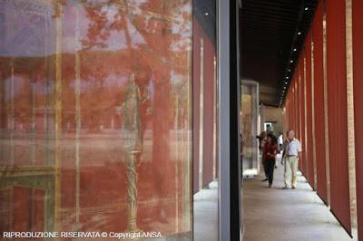 I nuovi affreschi di Pompei nella “Palestra Grande”