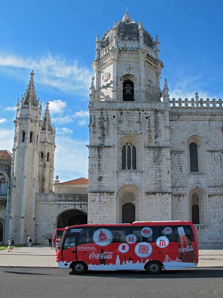 Il minibus gratuito Coca-Cola di Lisbona