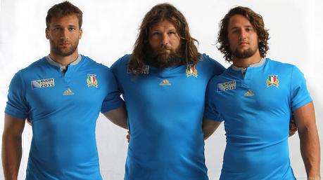 La maglia da rugby dell’Italia per i Mondiali RWC 2015