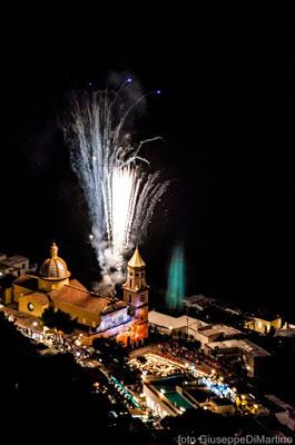 Praiano : si festeggia San Domenico con Luminarie e fuochi