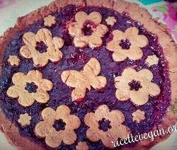 ricettevegan.org - crostata cioccolato e ciliegie