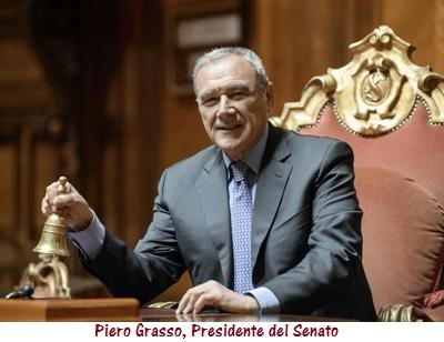 foto Presidente del Senato Grasso