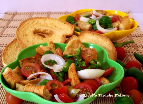 Friselle con dadolata di pomodori