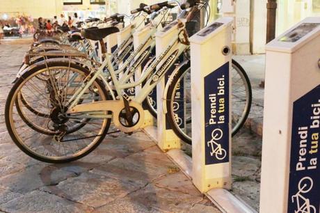 Via al servizio di Bike Sharing a Siena