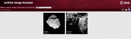 ESA Rosetta - rilasciato il primo set di dati nel PSA: COSIMA, OSIRIS, ROSINA e RPC-MAG