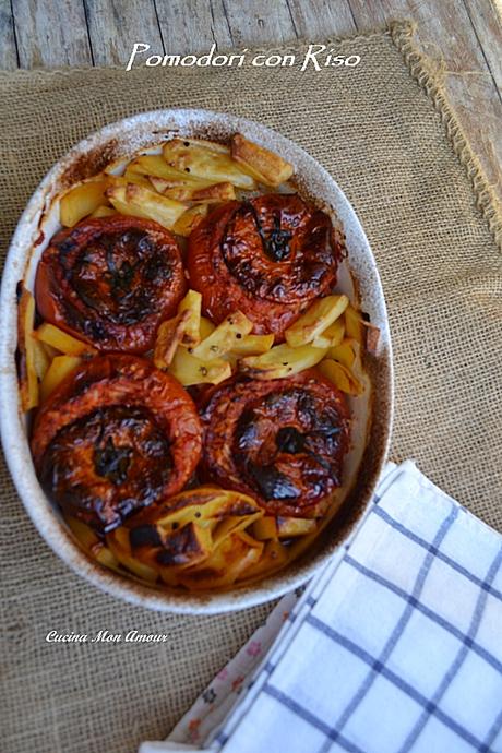 Pomodori con Riso e Patate