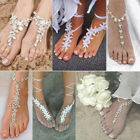 Beach wedding dress e … “scarpe”