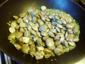 Spaghetti vongole e datterini