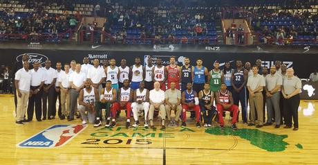 NBA Africa Game 2015 - © 2015 twitter.com/NBA