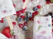 Gelato cocco frutti bosco berry- licious popsicles