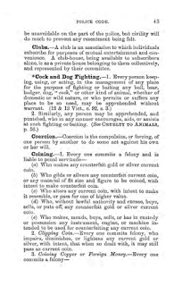 Howard Vincent's Police Code, 1889