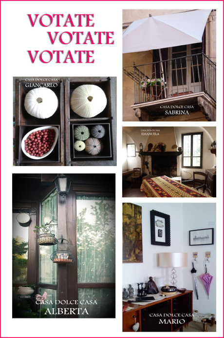 Concorso 'CASA DOLCE CASA': I CONCORRENTI BLOG SHABBY CHIC