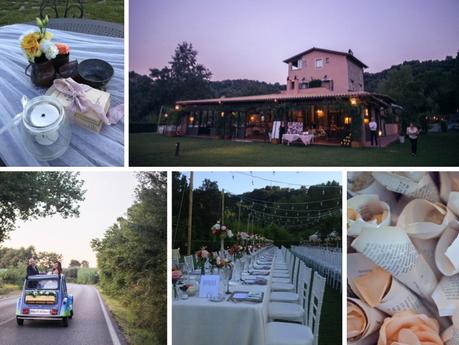 matrimonio di campagna in Umbria