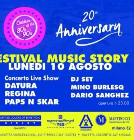 10/08 Festival Music Story @ RioBo Gallipoli (LE)