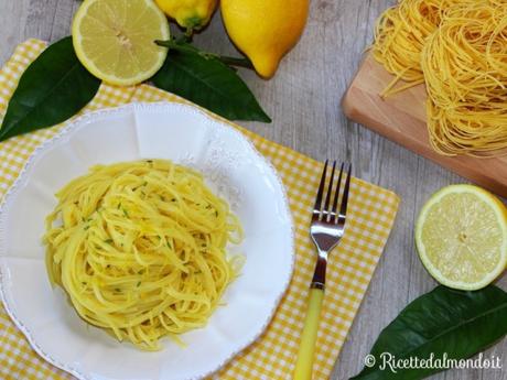 Tagliolini al limone