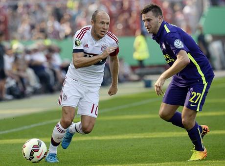 Video Nottingen-Bayern Monaco 1-3, gol e highlights