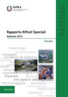 ISPRA: XIV Rapporto Rifiuti Speciali, edizione 2015