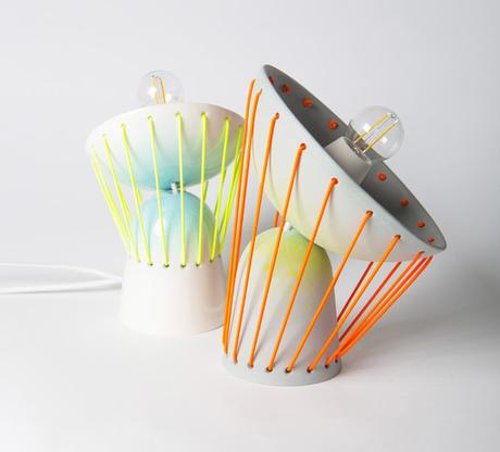 DESIGN: Le lampade in ceramica di Marta Bordes