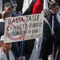 Tasse? Scusate ma io la chiamo usura!