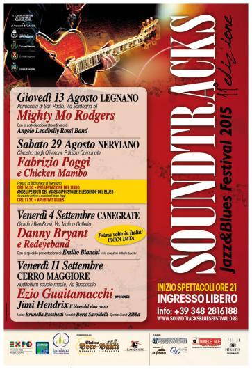 Soundtracks jazz & blues Festival 2015  XI EDIZIONE