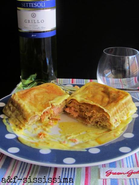 terrina di crespelle al salmone