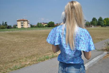 camicia in seta outfit estivi outfit agosto 2015 mariafelicia magno fashion blogger blog di moda blogger italiane di moda outfit 10 agosto 2015 silk shirt come abbinare una camicia in seta camicia in seta a mezza manica fashion bloggers italy summer outfits august outfits