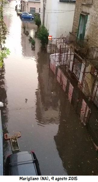 Marigliano (NA) allagata 2 ago. 2015