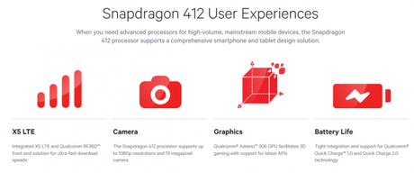 Qualcomm Snapdragon 412 e 212 presentati ufficialmente