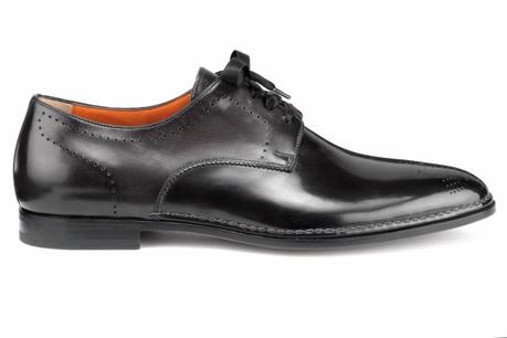 Santoni scarpe uomo autunno inverno 2015 2016: la linea Satin Laces. classe ed eleganza!