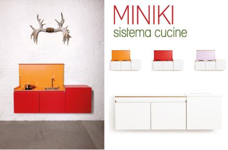 Miniki sistema cucine per piccoli spazi