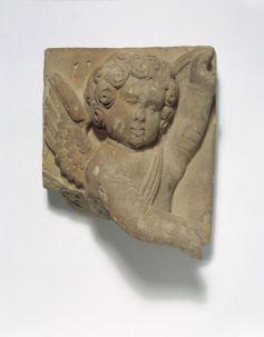 Fragment of terracotta decoration, figure of Cupid London, England, ca 1518-1522 (made) ©Victoria and Albert Museum