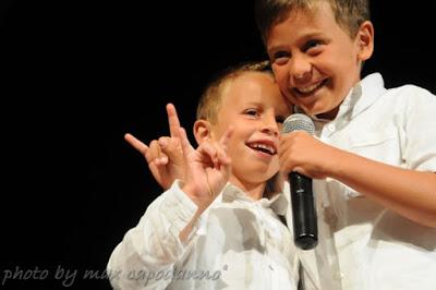 Positano : ilTeatro non morrà ...  Marco e Michele Cutino