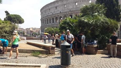 Cerchi la zona più sciatta di una città super sciatta? Vai di fronte al Colosseo sulla straordinaria terrazza panoramica...