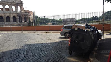 Cerchi la zona più sciatta di una città super sciatta? Vai di fronte al Colosseo sulla straordinaria terrazza panoramica...