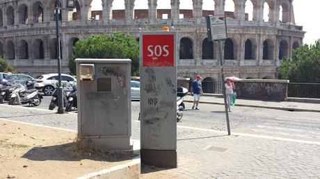 Cerchi la zona più sciatta di una città super sciatta? Vai di fronte al Colosseo sulla straordinaria terrazza panoramica...