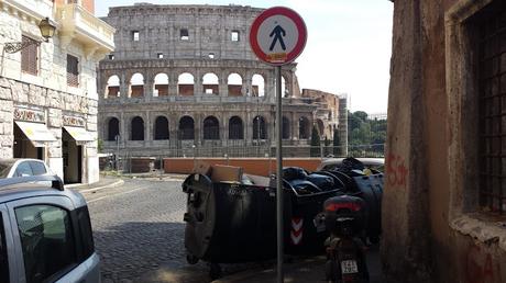 Cerchi la zona più sciatta di una città super sciatta? Vai di fronte al Colosseo sulla straordinaria terrazza panoramica...