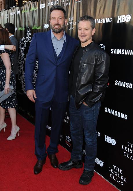 Ben Affleck Matt Damon The Leisure Class Premiere 2015 Picture