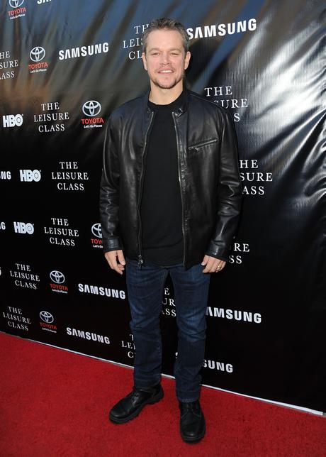 Matt Damon The Leisure Class Premiere 2015 Picture