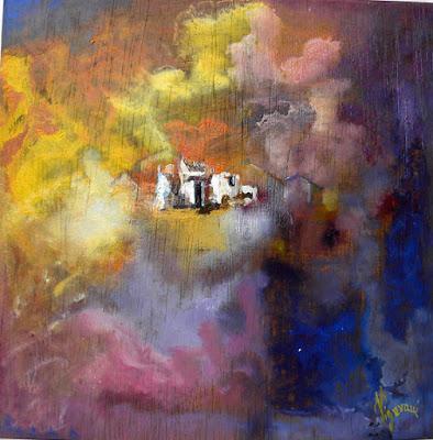 CARLO VIGEVANI ARTISTA DEL MOVIMENTO 60^ ANNIVERSARIO DEll'UNRRA SAN BASILIO ROMA.