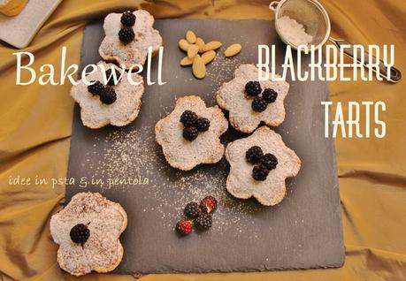 Tartellette con Frangipane alle More     (Bakewell blackberry tarts)