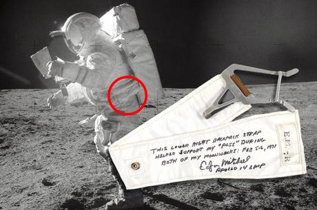 Lunar: Edgar Mitchell in una passeggiata lunare nel 1971