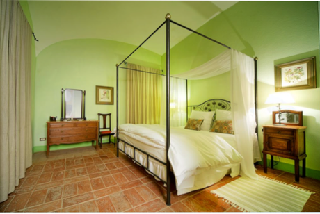 Immagine di una camera dell'Hotel Relais Laticastelli in Toscana