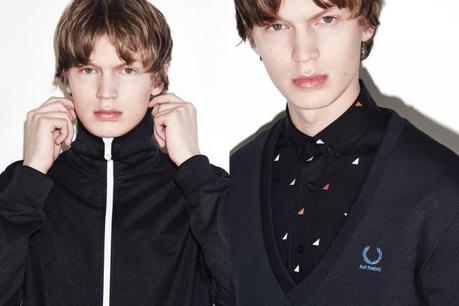 Raf Simons x Fred Perry uomo autunno inverno 2015-16 omaggia la tradizione