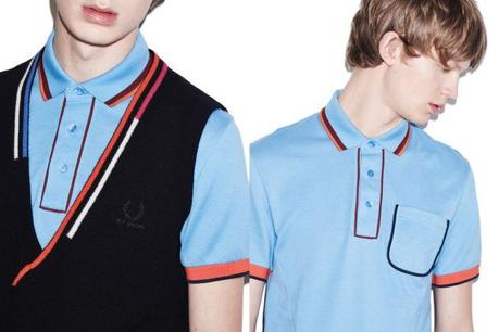 Raf Simons x Fred Perry uomo autunno inverno 2015-16 omaggia la tradizione