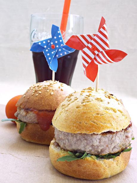 American Style: panini da hamburger