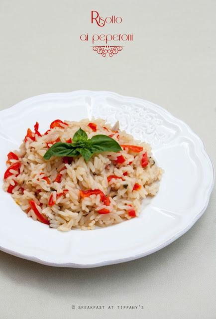 Risotto ai peperoni / Rice with peppers